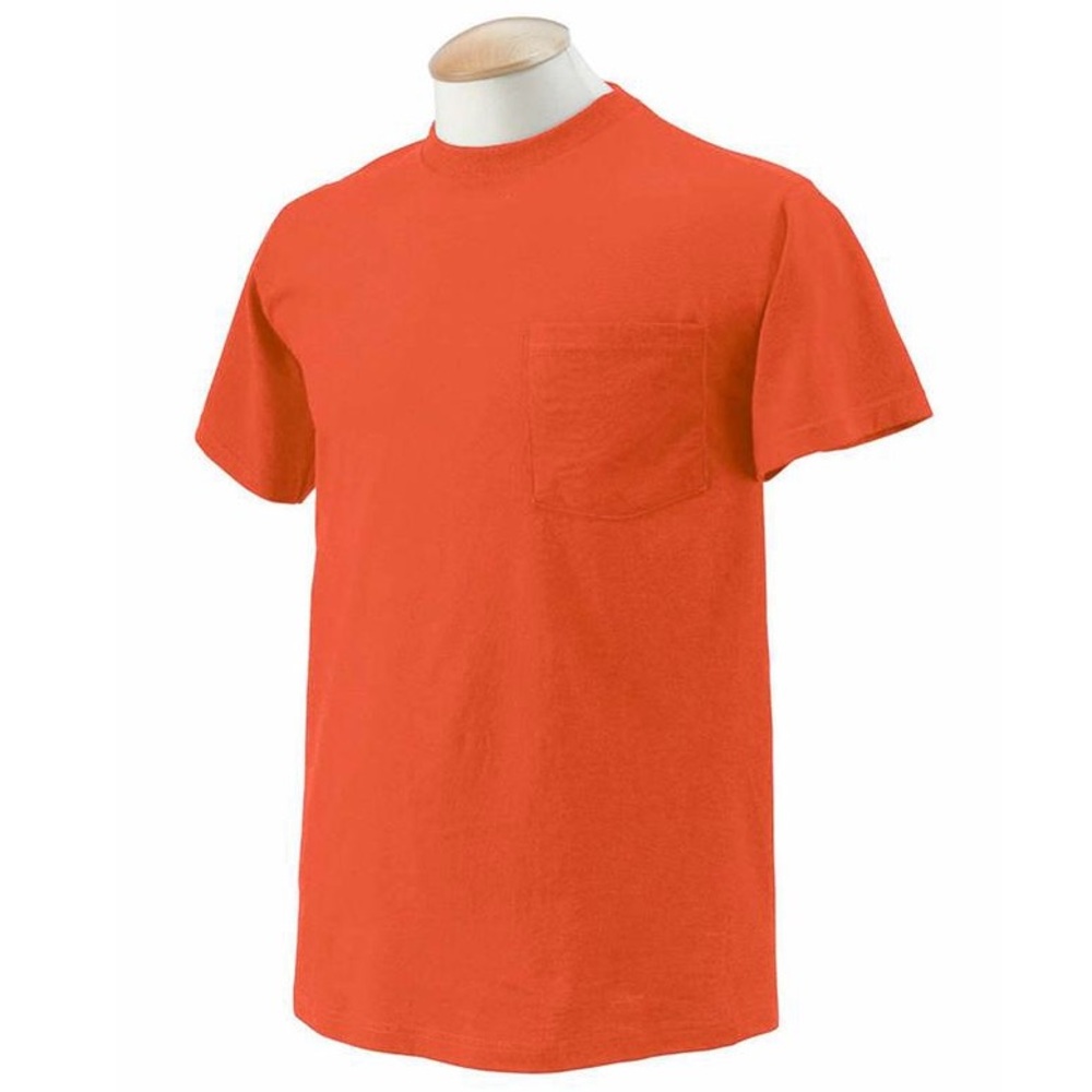 GAP Men’s - Orange Vintage Wash Short Sleeve Tee Shirt